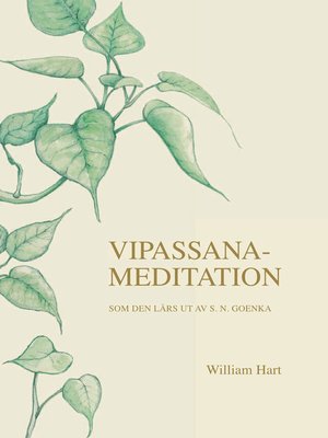cover image of Vipassana-Meditation